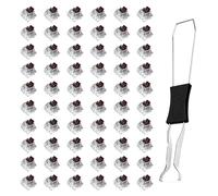 Mechanical Keyboards Switches Set of 60Pcs with Double Head Puller for Most Keyboards Switches Tester