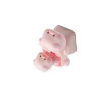 Mechanical Keycap Featuring Piggy Figures Resin Keycaps Ensures Scratch Resistance And Stable Mounting Esc Flying