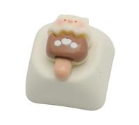 Mechanical Keycap Featuring Piggy Figures Resin Keycaps Ensures Scratch Resistance And Stable Mounting Esc Keycap Resin Keycaps With Design