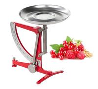 Mechanical Kitchen Scale, 1kg Battery-free Metal Balance Scale With Stainless Steel Pendulum & 19cm Aluminum Tray, Error Range ±8g, For Electronics, Scientific Research, Food brown