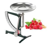 Mechanical Kitchen Scale, 1kg Battery-free Metal Balance Scale With Stainless Steel Pendulum & 19cm Aluminum Tray, Error Range ±8g, For Electronics, Scientific Research, Food brown