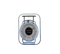 Mechanical Kitchen Scale for Home Restaurant Cooking Vegetables with Read Dial Baking Easy Weighing Tool Tray Mini to Use Scales (Color : Red) (Onecolor)