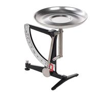 Mechanical Kitchen Scale - Heavy-Duty Metal Balance with Stainless Steel Pendulum and Aluminum Tray, Battery-Free for Precise Weighing