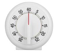 Mechanical Kitchen Timer 60 Minutes Round 360 Degree Rotating Manual Countdown Classroom, Home, Study and Cooking Craft Cooking Reading Sports Chef Clock Valentines Day Spring Gift