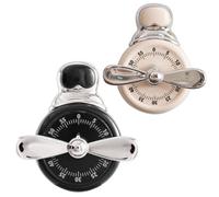 Mechanical Kitchen Timer - Loud Magnetic Countdown Clock, Large Digits, Loud Alarm, Magnetic Reverse Counting, Cooking and Baking Timer for Home, Office, Classroom, Teachers, Kids and Adults