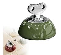 Mechanical Kitchen Timer Magnetic Back, 60 Minute Wind Up Timer for Cooking, No Batteries Required, Loud Alarm Retro Analog Timers, Manual Cooking Timers for Classroom Home Study