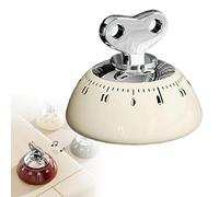 Mechanical Kitchen Timer Magnetic Back, 60 Minute Wind Up Timer for Cooking, No Batteries Required, Loud Alarm Retro Analog Timers, Manual Cooking Timers for Classroom Home Study