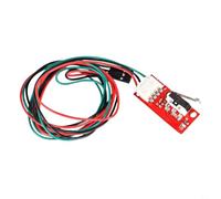 Mechanical Limit Switch with Cable for 3D Printer, Compatible with for prusa and for ramps 1.4, 22AWG Wire End Stop for X Y Z, No Soldering Required, Red