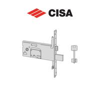 Mechanical lock with double map Cisa entrance 90 series 57358-90