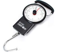 Mechanical Luggage Scale / Fishing Scale with Tape Measure, Up to 75 Pounds / 34KG