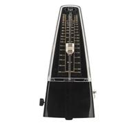Mechanical Metronome Black, Universal Metronome Musical Instrument Practical Instrument Loud Sound for Piano Guitar Drums Beginners