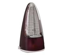 Mechanical Metronome for Guitar Bass Piano Violin, Vintage Tower Shaped S-350 with Adjustable Tempo 40-208 BPM, Metal Scale Speed Control, No Battery Required, Black