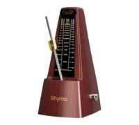 Mechanical Metronome for Guitar, Piano & Violin, 40-208 BPM with 4 Beat Modes (2/4, 3/4, 4/4, 6/8), Classic Wind-Up Design, Loud Clear Tempo for Beginners, Musical Instrument Accessories