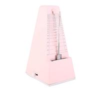 Mechanical Metronome for Violin, Guitar, Piano - Ideal Musical Instrument Accessory with Sturdy Metal Core (Pink),Metronome
