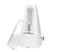 Mechanical Metronome High Accuracy Antique Vintage Style For Guitar Piano Parts Accessories For Musical Instrument(Basic white)