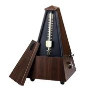 Mechanical Metronome High Accuracy Antique Vintage Style For Guitar Piano Parts Accessories For Musical Instrument(Tower Teak)