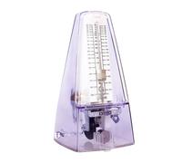 Mechanical Metronome, Metronome Transparent Mechanical Metronome Guitar Violin Piano Universal for Guitar Piano(Color:Purple)
