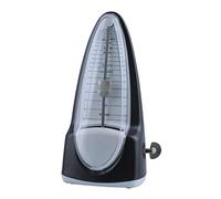 Mechanical Metronome, Portable Guitar Practice Tool, Mechanical Metronome High Precision for Universal Musical Instruments No Batteries Necessary(Color:Black)