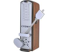 Mechanical Metronome, Portable Mechanical Metronome for Piano Guitar Violin Ukulele Music Instrument Practice Tool No Batteries Necessary(Color:Wood Grain)