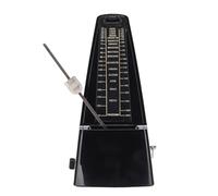 Mechanical Metronome, Professional Tempo Trainer with Adjustable Pendulum for Piano Guitar Violin Practice High Flame Retardant ABS Copper Black