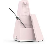 Mechanical Metronome, Square Wind up Mechanical Metronome with Cute Style for All Kinds of Musical Instruments High Precision(Color:Roze)