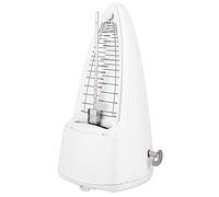 Mechanical Metronome, Swing Metronome Box, Classic for Guitar Piano(White)
