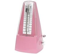 Mechanical Metronome, Traditional Wind Up Mechanical Metronome for Piano Guitar Bass Drum Violin and Playing Instruments(Color:Roze)