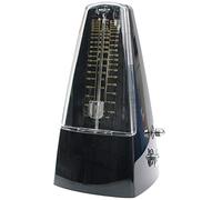 Mechanical Metronome, Traditional Wind Up Mechanical Metronome for Piano Guitar Bass Drum Violin and Playing Instruments(Color:Black)