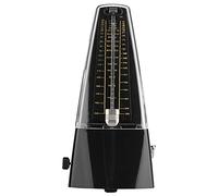 Mechanical Metronome,Universal Metronome Classic Electronic Sound Mechanical Metronome Effective Practice Tool for Piano Guitar Bass Violin (Black)
