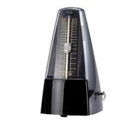 Mechanical Metronome With Visible Pendulum Swing For Music Practice Traditional Wind Up Metronome With Adjustable Tempo Scale And Clear Sound Suitable, Classic Black With Gift
