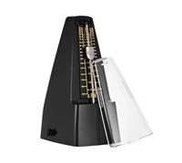 Mechanical Metronomes for Piano Guitar Violin Bass Drum and Other Musical Instruments, Loud Sound(Brown)