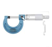 Mechanical Micrometer, 0-25/50/75mm, Outside Micrometer, External Diameter Measurement, 0.01mm Resolution, Stainless Steel Body with Ratchet, Industrial and Professional Use(B)