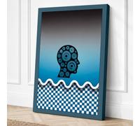 Mechanical Mind Industrial Canvas Wall Art Print 24x16 Inch (61 x 41 cm)