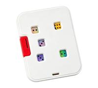 Mechanical Number Card Pocket Table Game Tool, Press Button Randomizer for Board Games and Travel Play Rounds Set Mechanical Number Card Press Random Roller Pocket Game Tool Tabletop Accessory Board