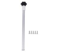 Mechanical Oil Level Gauge with BSP 1 1/2 Thread, High Accuracy Fuel Cap with Gauge for Yachts Trucks ATVs, 40 to 85℃ Temperature Resistant Fit Gas Cap Meter (500MM)