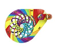 Mechanical Optics Toy, Interactive Educational Wooden Puzzle, Rotating Puzzle Set with Movable Parts, Wooden Brain Teaser with Engaging Features, Kids Activity for Teens, Family Friends Playtime