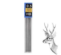 Mechanical Pencil Refills - Graphite Pencil Refills, 12-Piece Graphite Cable Set | Writing Supply for Exam, School, Teens, Home Use, Refillable Pencil Cores