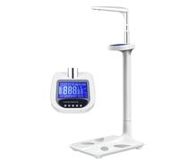 Mechanical Physician Beam Scale with Height Rod - Dual Reading KG/LB, Professional Physician Scale, Accurate Weight with Consistent Results and BMI, Eye Level Height Rod and Tilt Proof Safety