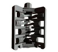 Mechanical Puzzle - Mini Engine Simulation Kit, Interactive Rotary Model, Precise Equipment Set Design, Engaging Rod Activity Function, Office Engineering Tool, A