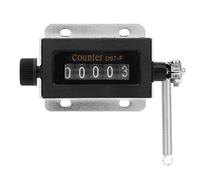 Mechanical Resettable Manual Hand Pull Stroke Tally Counter,Hand Tally 5 Digit Number Mechanical Arithmometer Counter Accurately, Return to Zero Rotation Count, Cycle Count