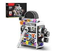 Mechanical Retro Film Camera Building Blocks Set, 805PCS Vintage Movie Camera Bricks Model with Movable Gears, Desktop Display for Home Office, Creative Gift for Film Lovers & Hobbyists