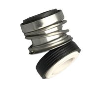 Mechanical Seal for Water and Oil 166 Series, Nitrile Rubber Pump Sealing Components Ageing Resistance 1 Piece(3/4inch)