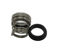 Mechanical Shaft Seal 1PCS 155 Series CE-CA-NBR Or SiC-SiC-FKM 10-50mm Water Pump Mechanical Shaft Seal with Single Coil Spring(SiC-SiC-FKM 155,30mm)