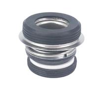 Mechanical Shaft Seal SB Type Ceramic Carbon Ring, Shaft Seal with Single Coil Spring for Water Pump 1set(12)