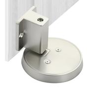 Mechanical Silent Door Stopper - Metal Floor Mount Door Jammer | Heavy Duty Adjustable Stopper| Suitable for Home, Bedroom, Kitchen