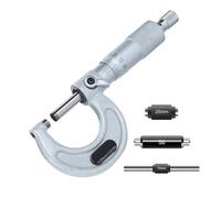 Mechanical Spiral Micrometer 0.01mm Outside Micrometers Screw High Precision Graduation Mark Measuring Tools Precision Measuring Tools(0-25mm)