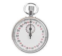 Mechanical Stop Watch Round Handheld Sports Timer Chronograph Referee Count with Storage Box