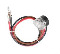 Mechanical Thermostat 120-240V Plastic Metal Build | 3-wire fan stopper, stops frost buildup, optimizes defrost cycle, energy efficient, plastic metal
