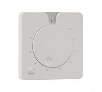 Mechanical Thermostat for Electric Floor Heating 16A Rotary Knob Temperature Controller 5-40C Visual LED Indicator White PC Case Reliable Home Heating Control System