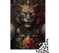 Mechanical Tiger 1000 Pieces Puzzles Wooden Puzzle for Teenager Funny Jigsaw Puzzles 1000pcs (38x26cm)